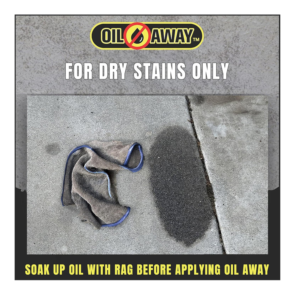 Oil Stain Fighter | for Embedded, Dry Oil Stains | Wet Stain Starter Kit 5oz