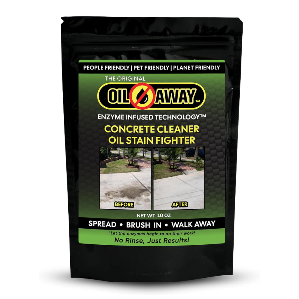 Oil Stain Fighter | for Embedded, Dry Oil Stains | Dry Stain Driveway Size (Large)
