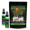 Oil Stain Fighter | for Embedded, Dry Oil Stains | Wet Stain Driveway Kit 10oz