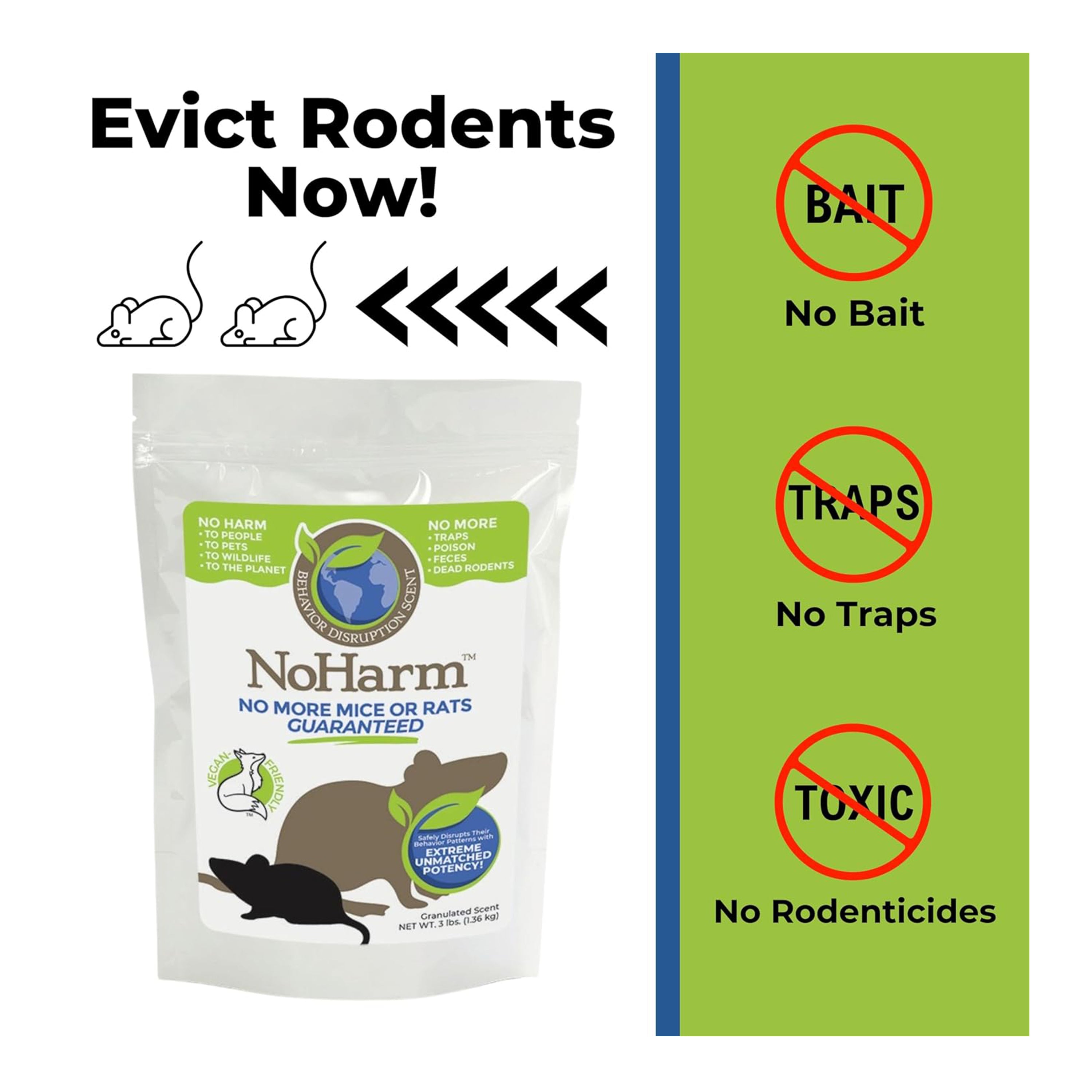NoHarm Rodent Disruption - Granules