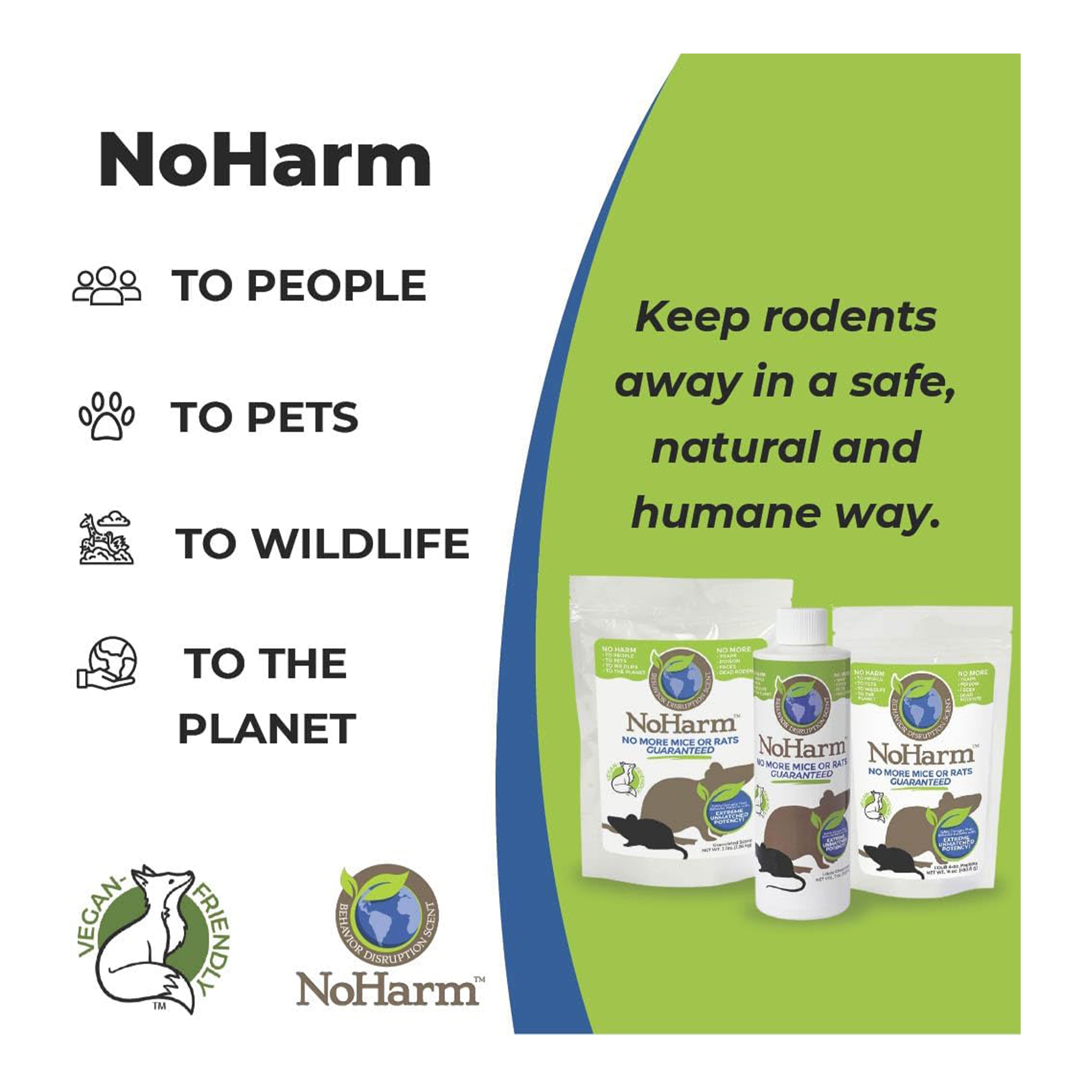 NoHarm Rodent Disruption - Granules